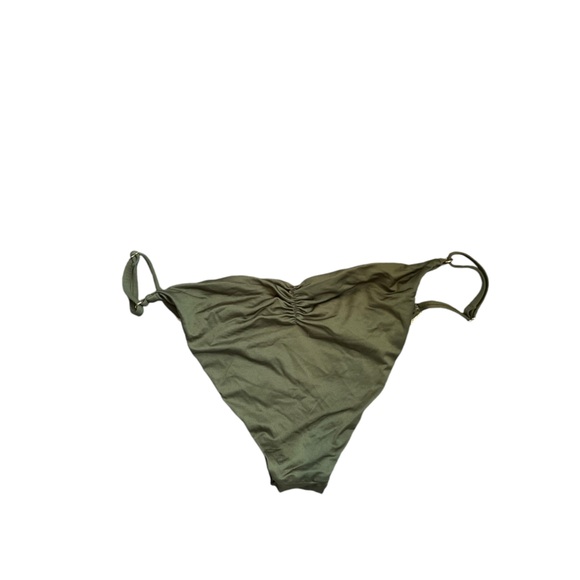 BLUE LIFE Eclipse Crochet Green Cream Two Piece Bikini Swimsuit - Picture 7 of 11